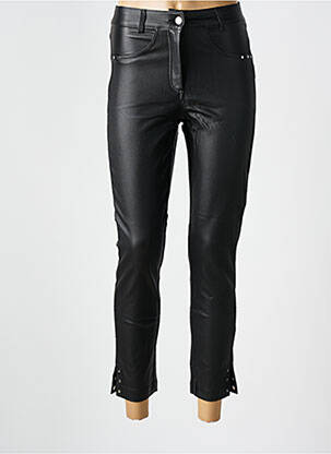 Pantalon slim negru MALOKA femeie