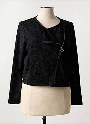 Vestă cu mâneci lungi negru MALOKA femeie