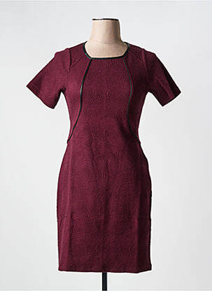 Rochie midi roz MALOKA femeie