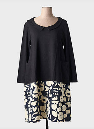 Rochie midi negru G!OZE femeie