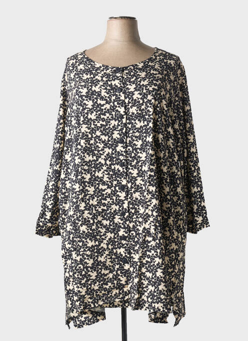 Tunică mâneci lungi negru G!OZE femeie