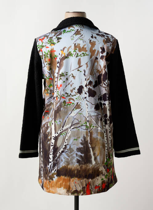 Vestă cu mâneci lungi negru MALOKA femeie