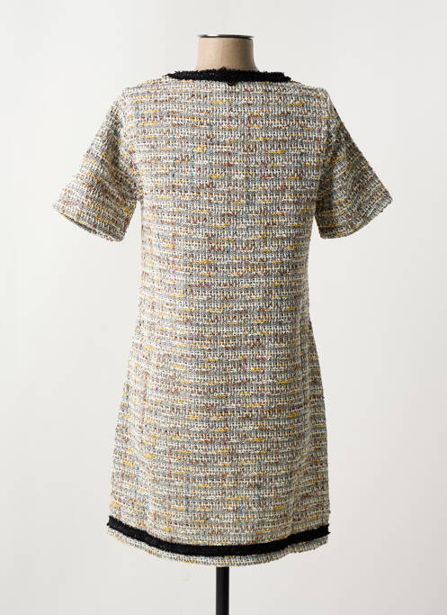 Rochie scurtă bej MALOKA femeie