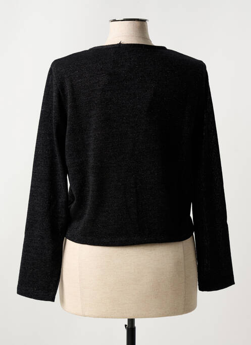 Vestă cu mâneci lungi negru MALOKA femme