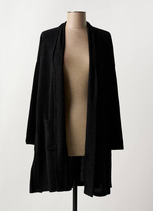 Vestă cu mâneci lungi negru MALOKA femeie