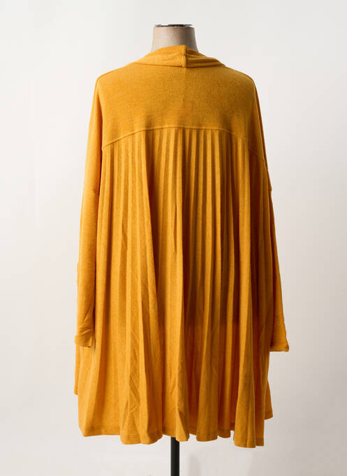 Vestă cu mâneci lungi portocaliu MALOKA femeie