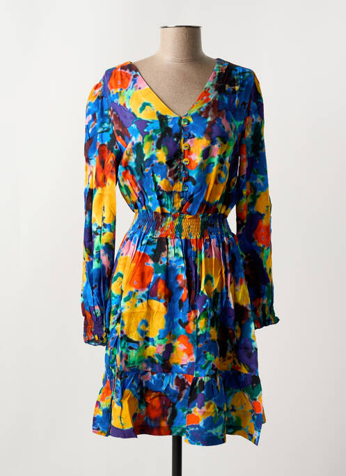 Rochie scurtă albastru MALOKA femeie