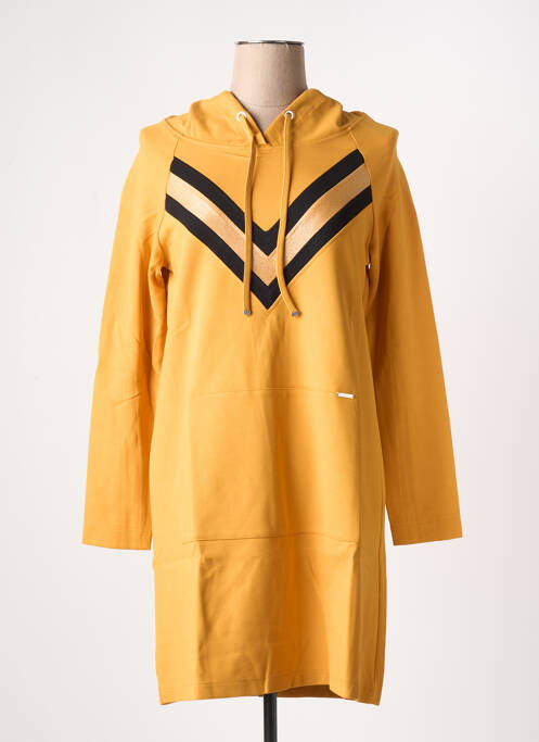 Rochie pulover portocaliu MALOKA femeie