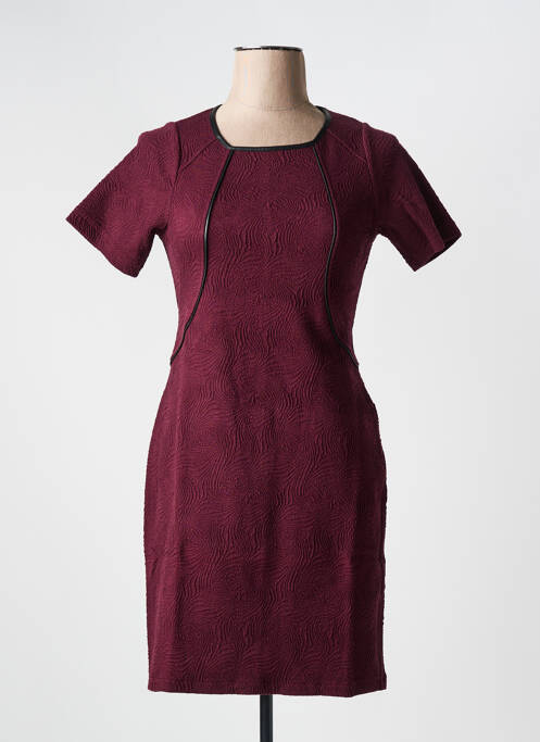 Rochie midi roz MALOKA femeie