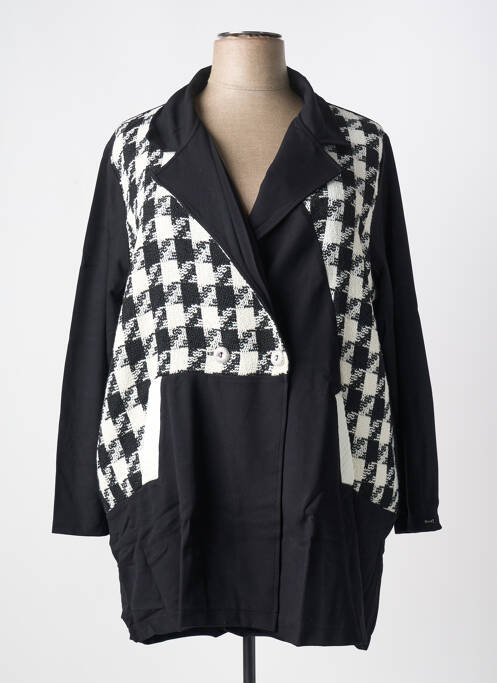 Vestă cu mâneci lungi negru MALOKA femeie