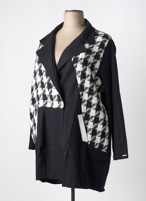 Vestă cu mâneci lungi negru MALOKA femeie