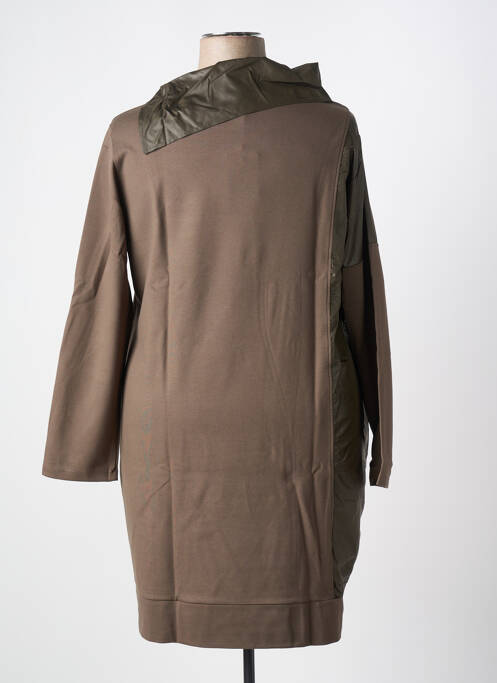 Rochie midi kaki MALOKA femeie