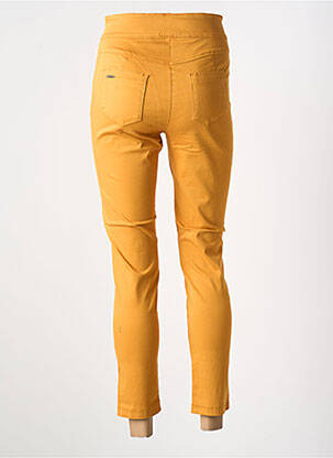 Pantalon slim portocalie MALOKA femeie