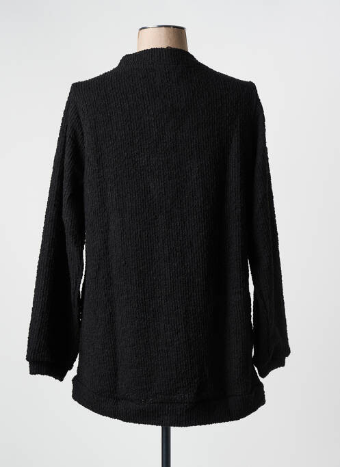 Vestă cu mâneci lungi negru MALOKA femeie