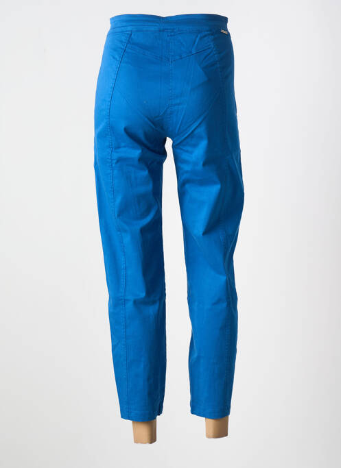 Pantalon slim albastru MALOKA femeie