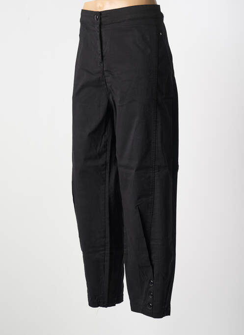 Pantalon larg negru MALOKA femeie