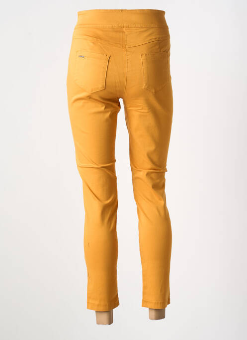 Pantalon slim portocaliu MALOKA femeie