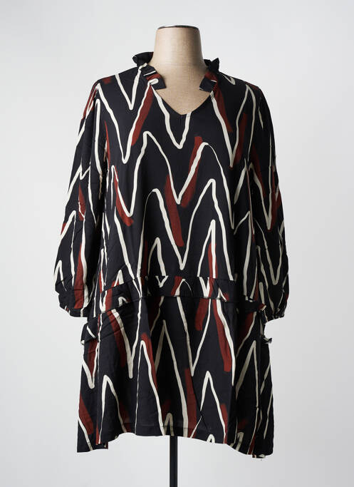 Rochie midi negru G!OZE femeie