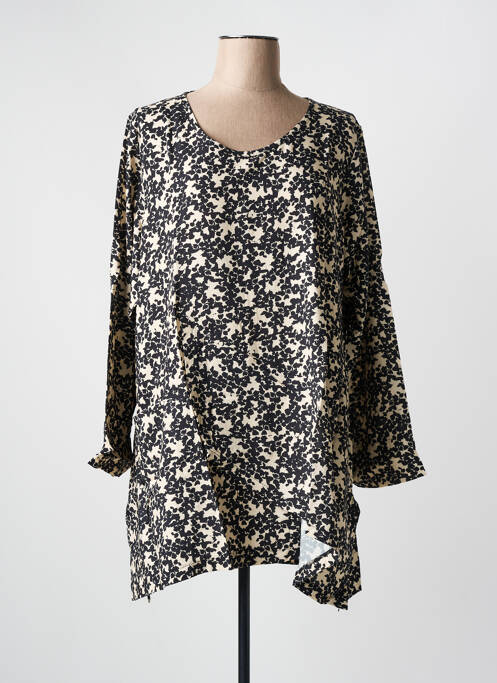 Tunică mâneci lungi negru G!OZE femeie