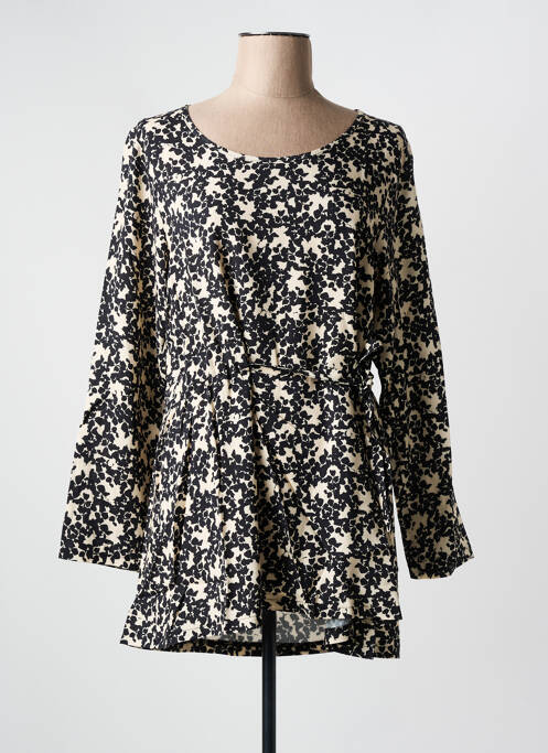 Tunică mâneci lungi negru G!OZE femeie