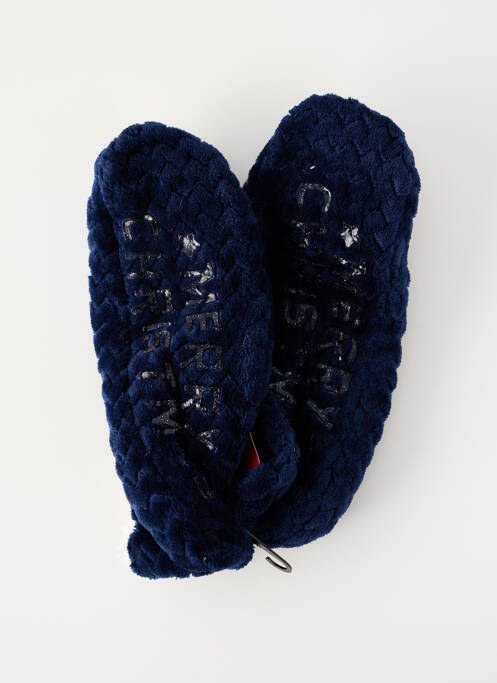 Papuci/Pantofi de casă albastru SARENZA femeie