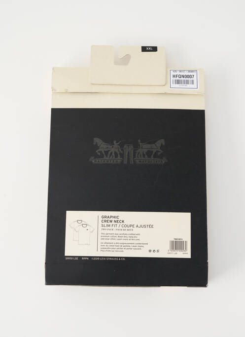 Tricou alb LEVIS bărbat