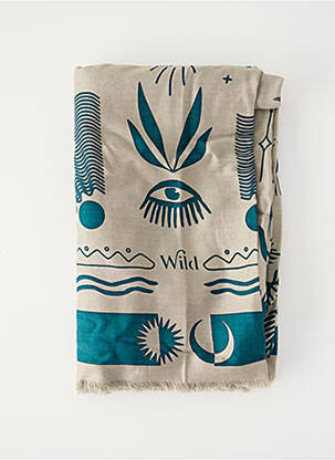 Eșarfă verde WILD femeie