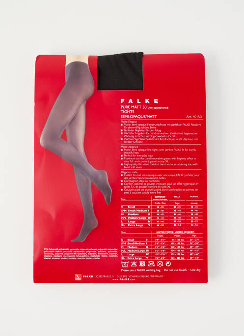 Colanți gri FALKE femeie