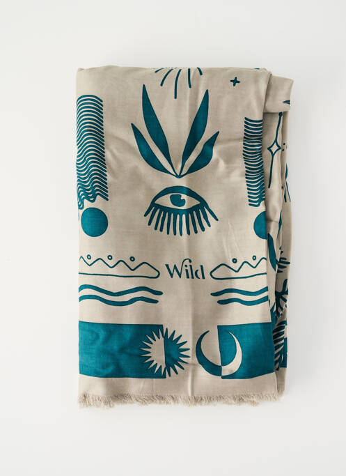 Eșarfă verde WILD femeie