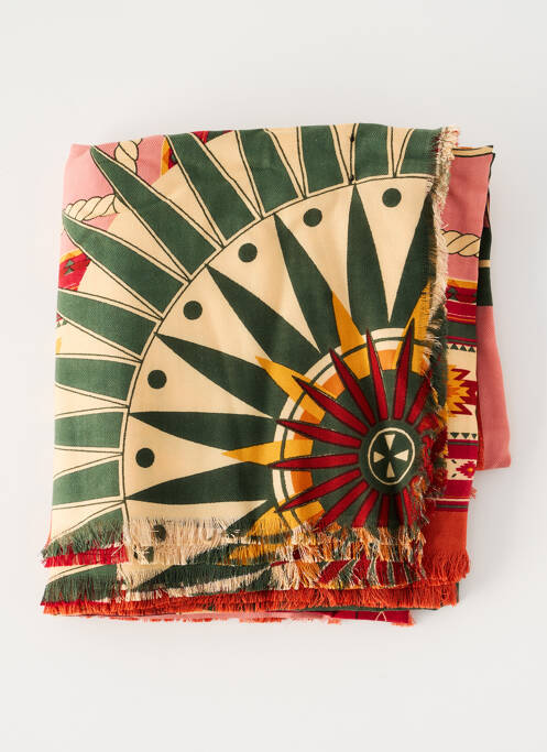 Eșarfă roz WILD femeie