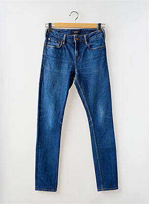 Blugi cu croială slim albastru SCOTCH & SODA bărbat