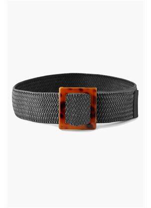 Curea negru PIECES femeie