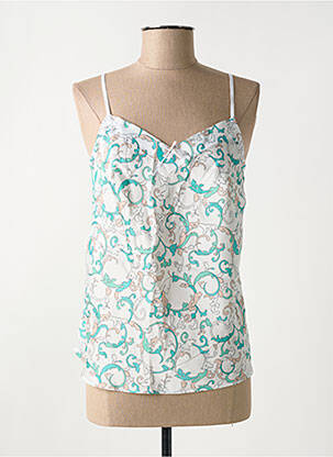 Top/Caraco alb ANTIGEL femeie