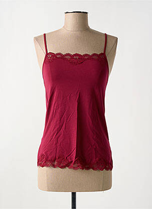 Top/Caraco roșu închis ANTIGEL femeie