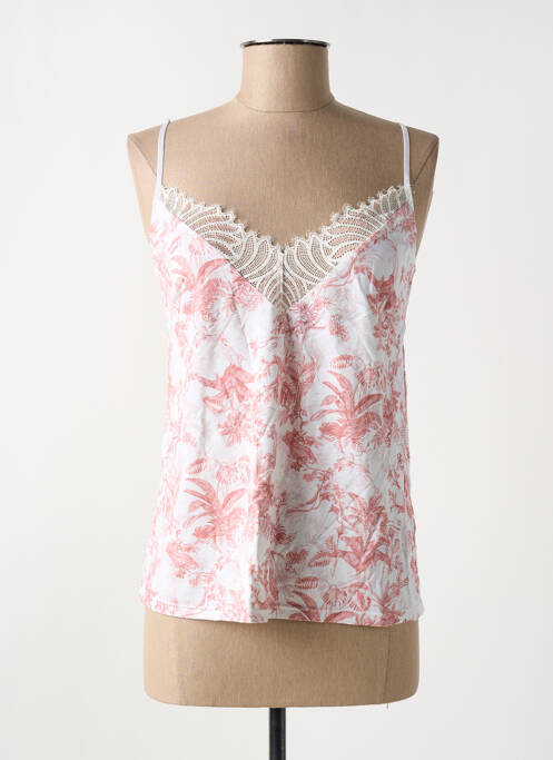 Top/Caraco alb ANTIGEL femeie