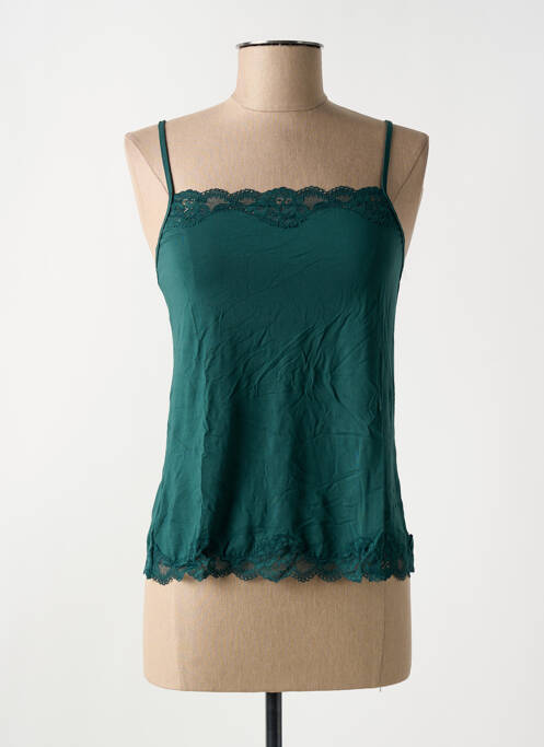 Top/caraco elasticitate verde închis ANTIGEL femme