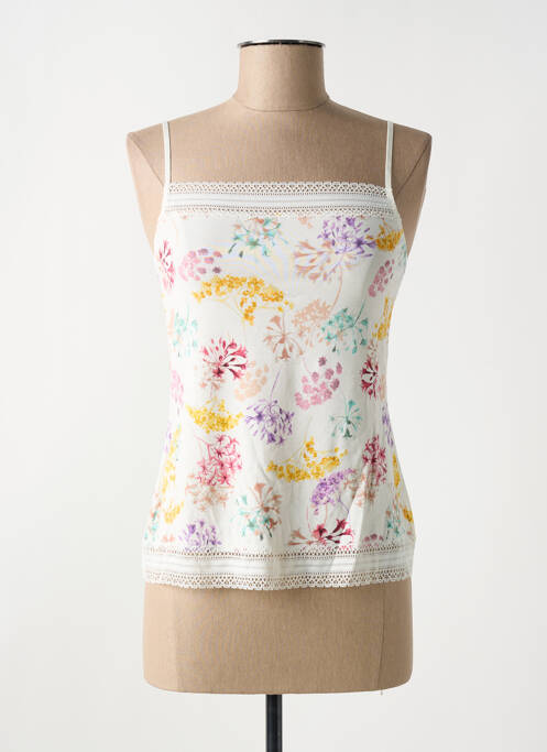 Top/Caraco alb ANTIGEL femeie