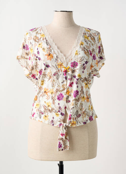 Pijama alb ANTIGEL femeie