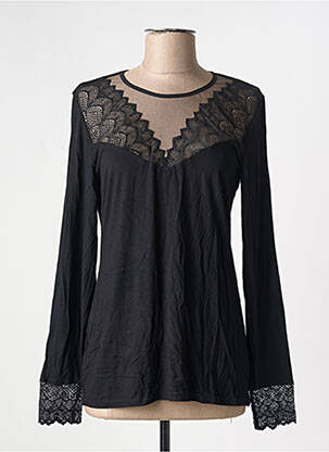 Top/Caraco negru ANTIGEL femeie