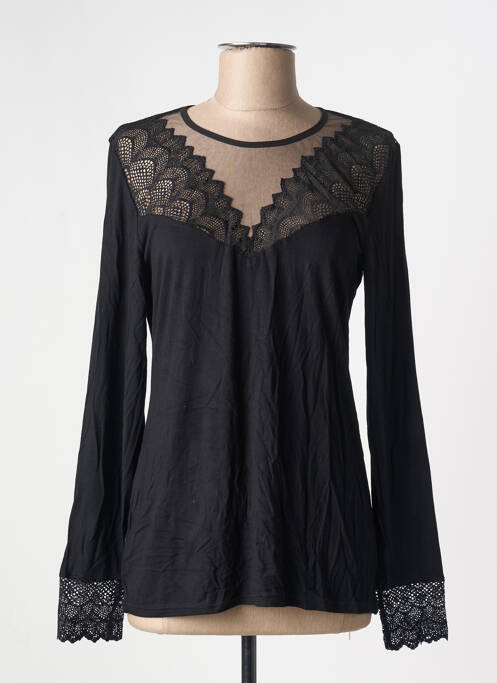 Top/Caraco negru ANTIGEL femeie