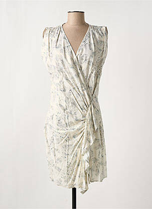 Rochie scurtă alb EVA KAYAN femeie