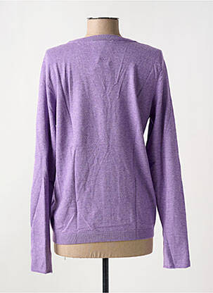 Vestă cu mâneci lungi croială cambrată violet CREAM femeie
