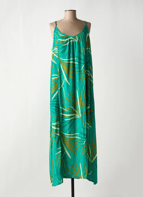 Rochie lungă verde LOLA ESPELETA femeie