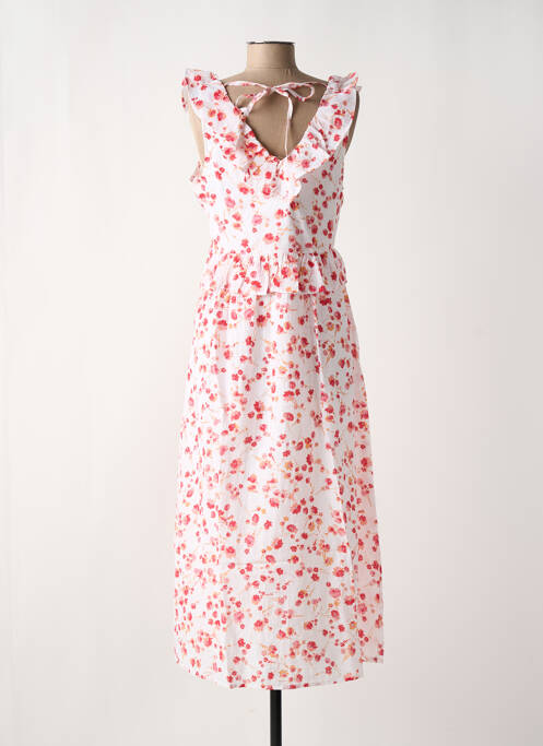 Rochie lungă alb CREAM femeie