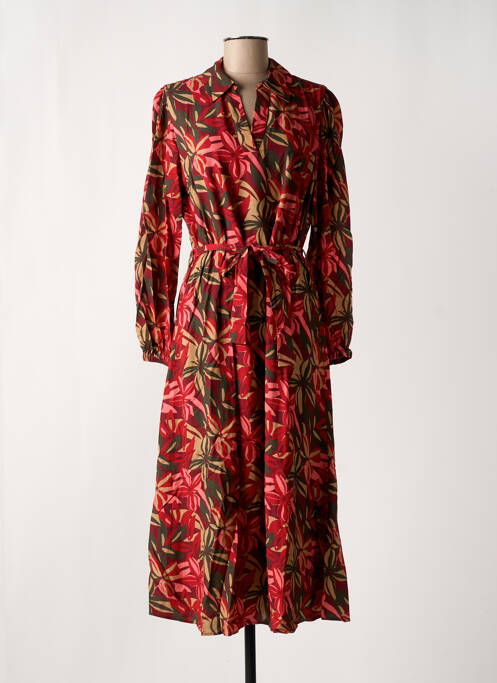 Rochie lungă roșu JULIE GUERLANDE femeie