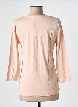 Tricou mâneci 3/4 mâneci 3/4 roz CREAM femeie