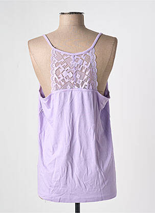 Top elasticitate bretele subțiri violet CREAM femeie