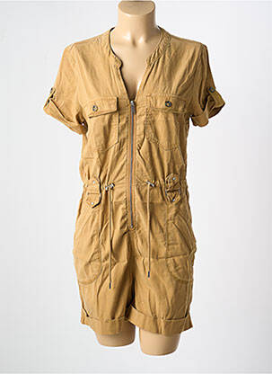 Salopetă scurtă maro EVA KAYAN femeie