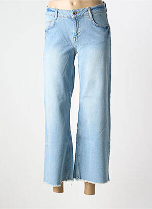 Blugi cu croială largă albastru CREAM femeie