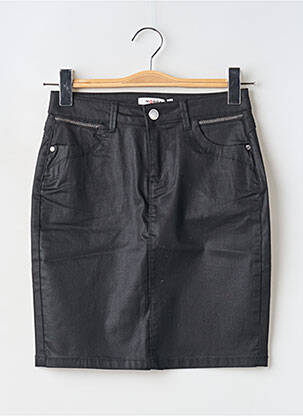 Fustă scurtă negru MORGAN femeie